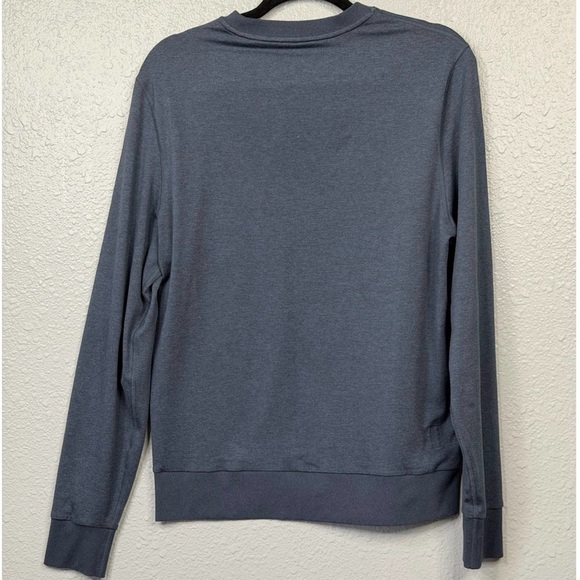 Vuori Men's Blue Ponto
Performance Crew SweaterShirt /
Size-Small - Picture 3 of 6